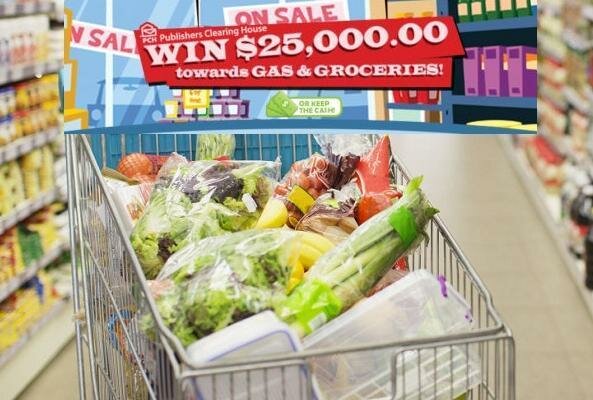 PCH.Com $25000 Gas Groceries Giveaway – Win $25000 Grand Prize