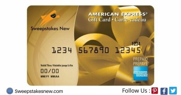Hallmark American Express Sweepstakes