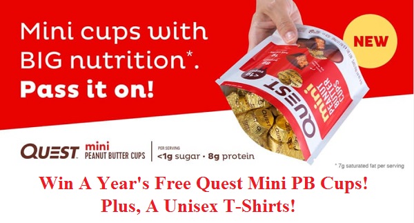 Quest Mini Peanut Butter Cups Sweepstakes
