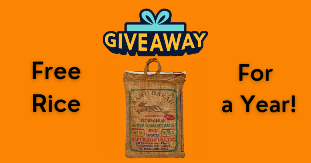 Free Rice for One Year Aahu Barah Giveaway